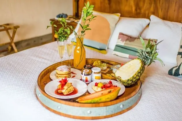 Luxury Tek Büyük veya İki Ayrı Yataklı Oda, 1 En Büyük (King) Boy Yatak, Veranda (Restored Stable)