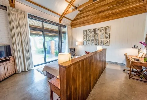 Luxury Tek Büyük veya İki Ayrı Yataklı Oda, 1 En Büyük (King) Boy Yatak, Veranda (Restored Stable)