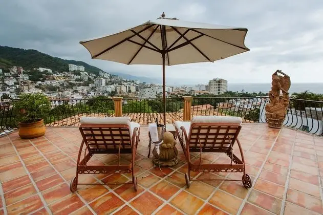 Presidential Suite San Miguel, 1 King Bed, Terrace, Ocean View