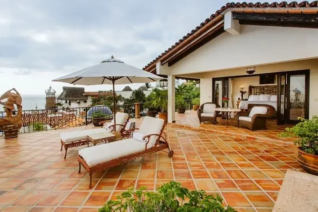 Presidential Suite San Miguel, 1 King Bed, Terrace, Ocean View