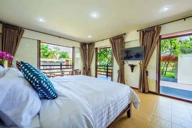 Family Villa, 2 Yatak Odası, Mutfak, Bahçe Manzaralı