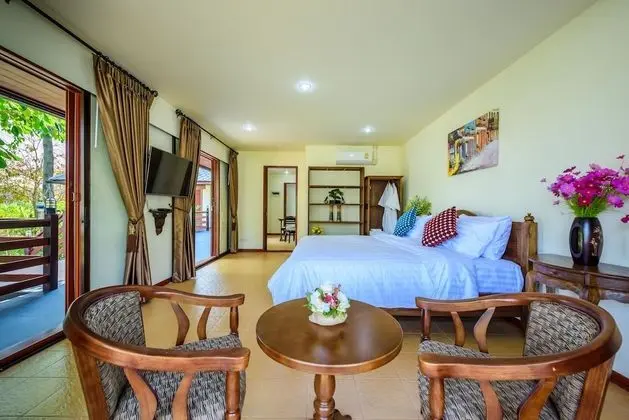 Family Villa, 2 Yatak Odası, Mutfak, Bahçe Manzaralı