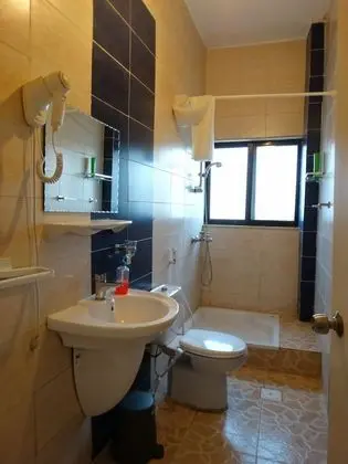 Standard Room, 3 Twin Beds, Refrigerator, Private Toilet outside the room