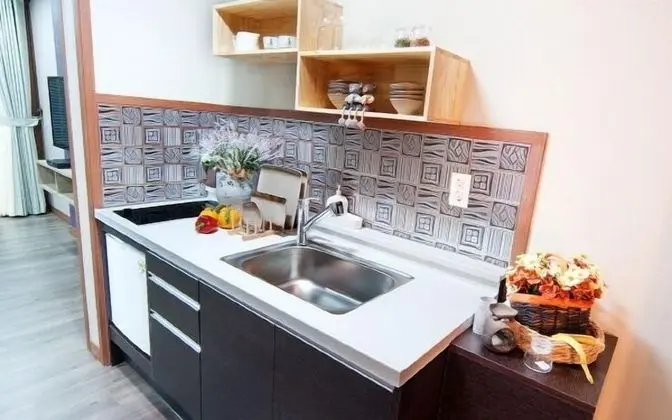 Tek Büyük Yataklı Oda, 1 Yatak Odası, Sigara İçilmez, Bahçe Manzaralı (Sanae)