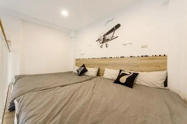Family Çatı Katı (Loft), 2 Yatak Odası, Küçük Mutfak, Şehir Manzaralı