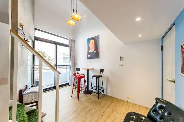 Family Çatı Katı (Loft), 2 Yatak Odası, Küçük Mutfak, Şehir Manzaralı