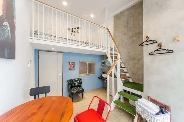 Family Çatı Katı (Loft), 2 Yatak Odası, Küçük Mutfak, Şehir Manzaralı