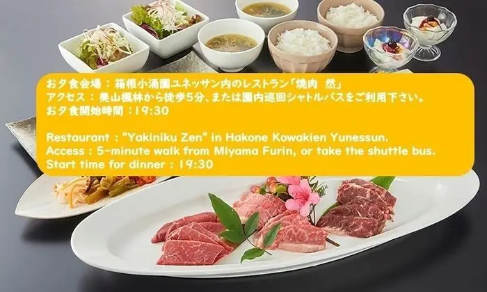 Superior Oda, Sigara İçilmez (Japanese Style, Dinner at 7:30 PM)