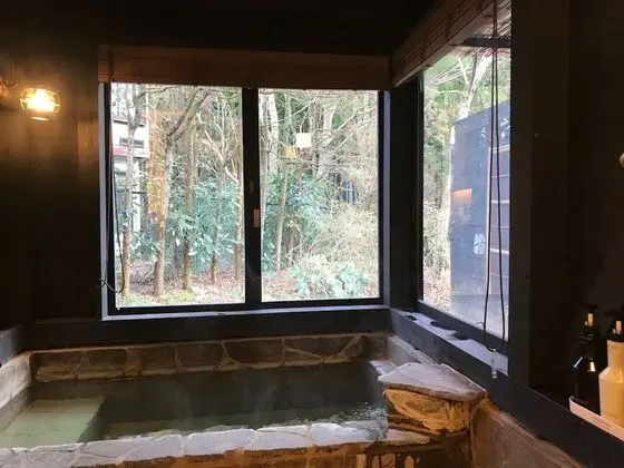 Superior İki Ayrı Yataklı Oda (with Private Partial Open-air Bath)