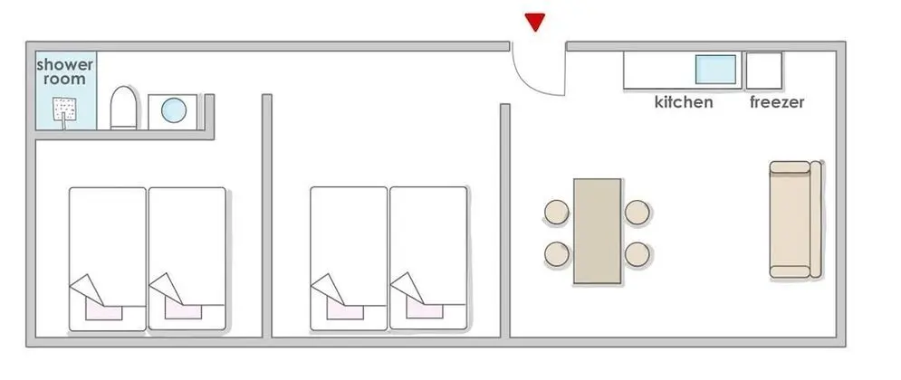 Comfort Dört Kişilik Oda