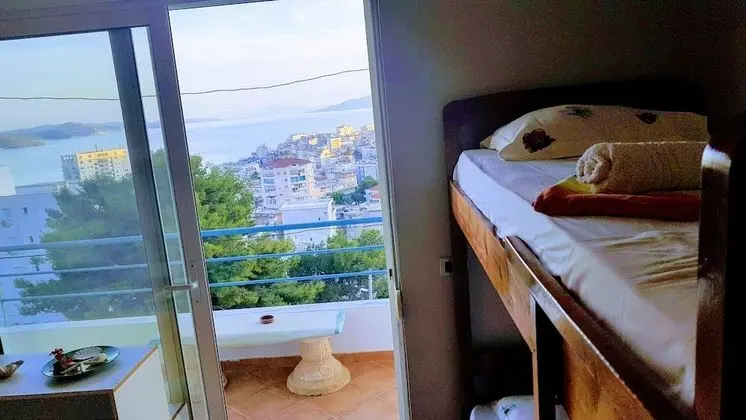 Bed in 14-Beds Shared Mixed Dormitory, Balcony, Sea View