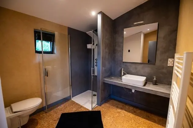 Panoramic Kır Evi, Engellilere Uygun, Banyolu/Duşlu (Barre des Dourbes)