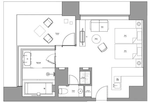 Premium Oda, Sigara İçilmez (Premium Terrace Room)
