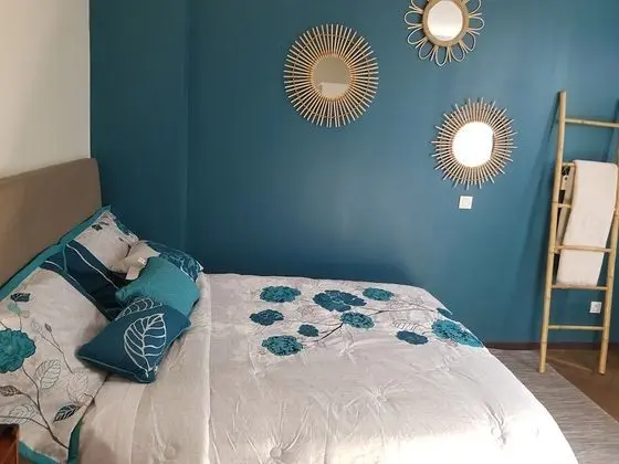 Tek Büyük Yataklı Oda (Bleu)