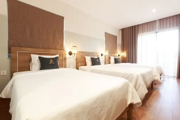 Design Üç Kişilik Oda, Birden Çok Yatak, Balkon, Bahçe Manzaralı