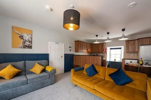 Luxury Apart Daire, Özel Banyo, Kısmi Deniz Manzaralı (Apartment 2C)