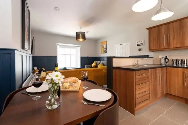 Luxury Apart Daire, Özel Banyo, Kısmi Deniz Manzaralı (Apartment 2C)