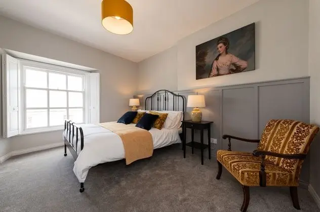 Luxury Apart Daire, Özel Banyo, Kısmi Deniz Manzaralı (Apartment 2C)