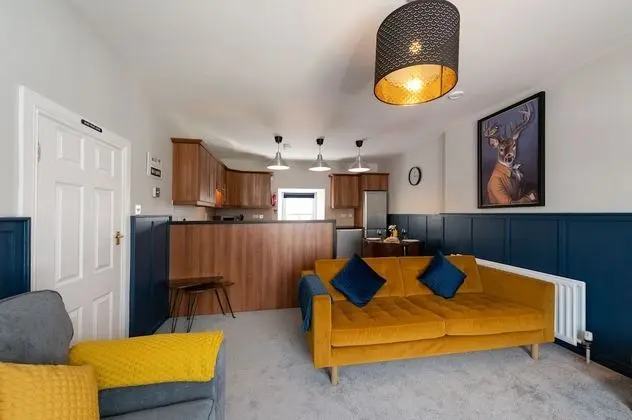 Luxury Apart Daire, Özel Banyo, Kısmi Deniz Manzaralı (Apartment 2C)