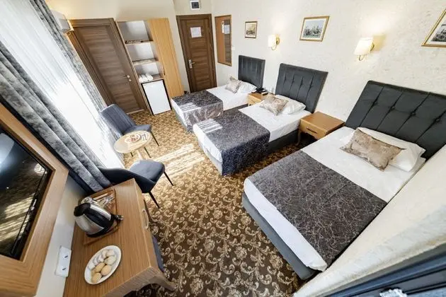 Sehir Manzarali Balkonlu Standard 3 Kişili