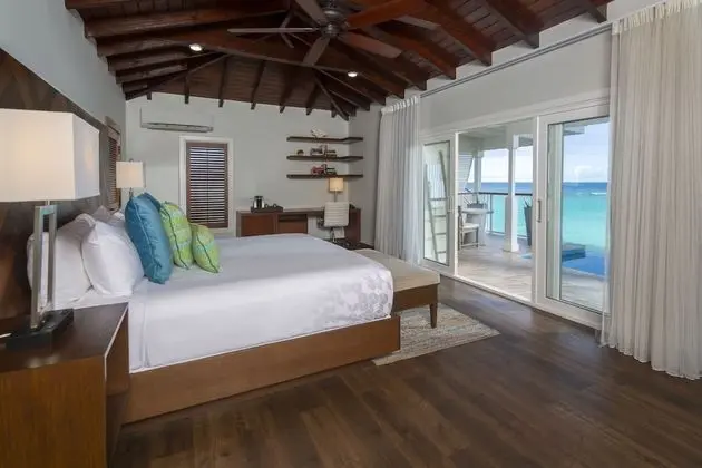 Luxury Villa, 1 En Büyük (King) Boy Yatak, Okyanus Manzaralı (Waterfront Villa)