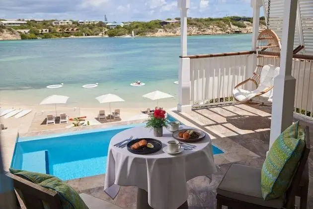 Luxury Villa, 1 En Büyük (King) Boy Yatak, Okyanus Manzaralı (Waterfront Villa)