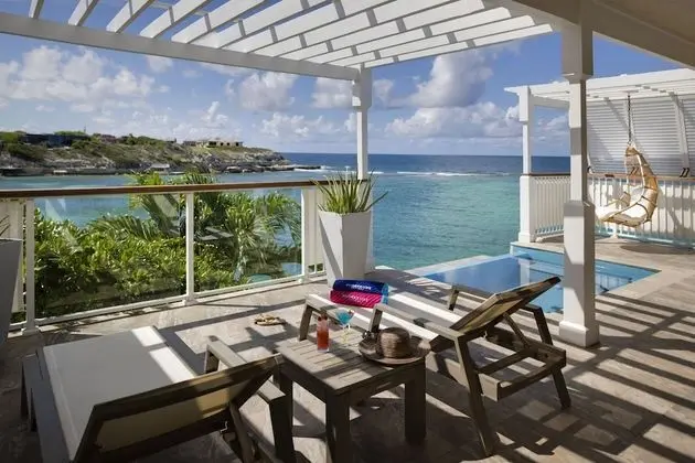 Luxury Villa, 1 En Büyük (King) Boy Yatak, Okyanus Manzaralı (Waterfront Villa)