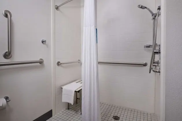 Oda, 1 En Büyük (King) Boy Yatak, Engellilere Uygun (Roll-In Shower)