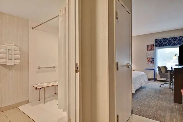 Oda, 1 En Büyük (King) Boy Yatak, Engellilere Uygun, Sigara İçilmez (Roll-In Shower)