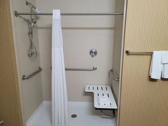 Oda, 2 Büyük (Queen) Boy Yatak, Engellilere Uygun (Roll-In Shower)