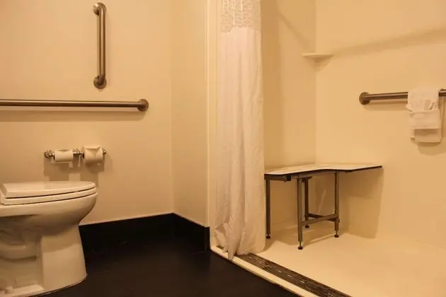 Oda, 1 En Büyük (King) Boy Yatak, Engellilere Uygun (Mobility & Hearing, Roll-in Shower)