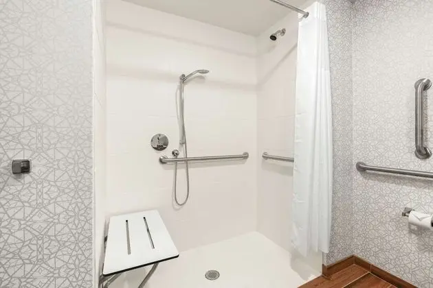 Oda, 1 En Büyük (King) Boy Yatak, Engellilere Uygun (Roll-In Shower, Mobility & Hearing)