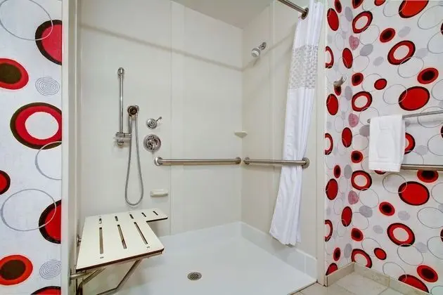 Oda, 1 En Büyük (King) Boy Yatak, Engellilere Uygun (Mobility & Hearing, Roll-In Shower)