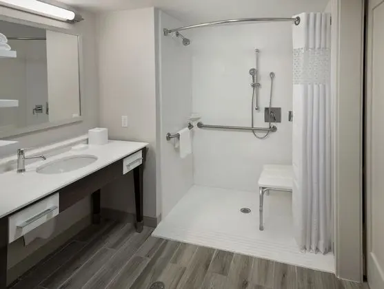 Oda, 1 En Büyük (King) Boy Yatak, Engellilere Uygun (Roll-In Shower)