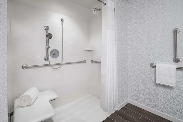 Oda, 1 En Büyük (King) Boy Yatak, Engellilere Uygun (Roll-In Shower)