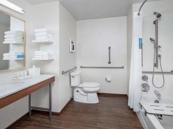 Oda, 1 En Büyük (King) Boy Yatak, Engellilere Uygun, Buzdolabı (Bathtub)