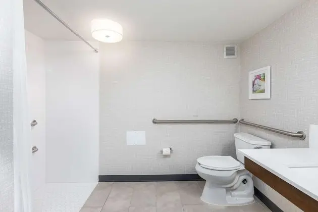 Oda, 1 En Büyük (King) Boy Yatak, Engellilere Uygun (Roll In Shower)