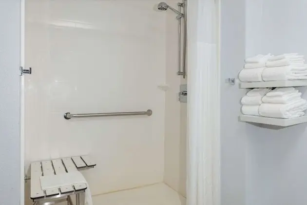 Oda, 1 En Büyük (King) Boy Yatak, Engellilere Uygun (Roll-In Shower)