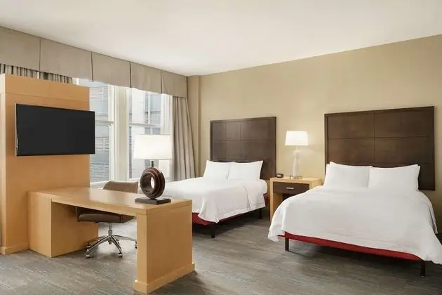Two queen beds