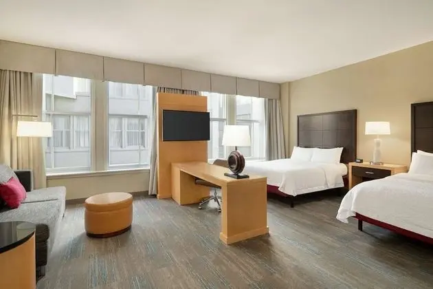 Two queen beds
