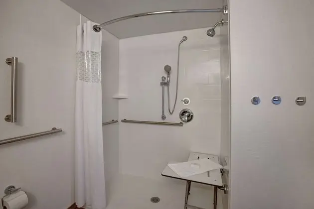 Oda, 1 En Büyük (King) Boy Yatak, Engellilere Uygun, Buzdolabı ve Mikrodalga (Roll-In Shower)