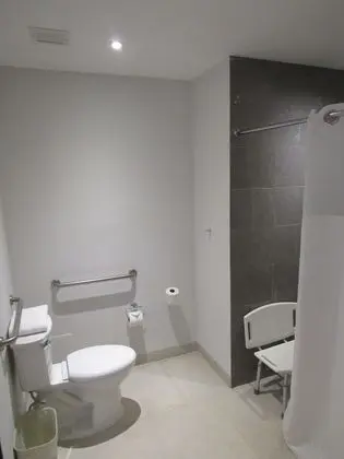 Oda, 1 Büyük (Queen) Boy Yatak, Engellilere Uygun (Mobility & Hearing, Roll-in Shower)