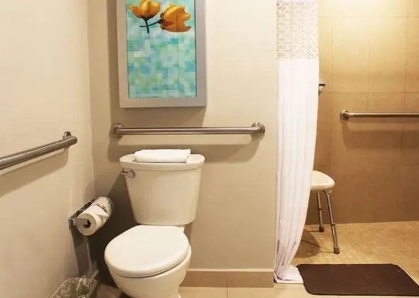 Oda, 1 Büyük (Queen) Boy Yatak, Engellilere Uygun (Roll In Shower)