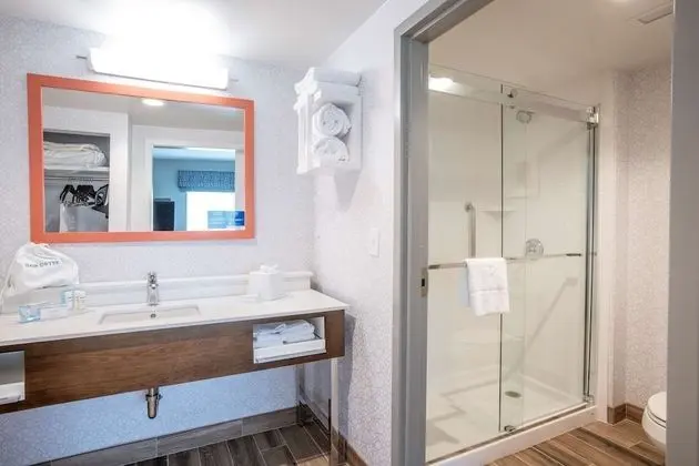 Oda, 1 En Büyük (King) Boy Yatak, Engellilere Uygun (Mobility & Hearing, Roll-in Shower)