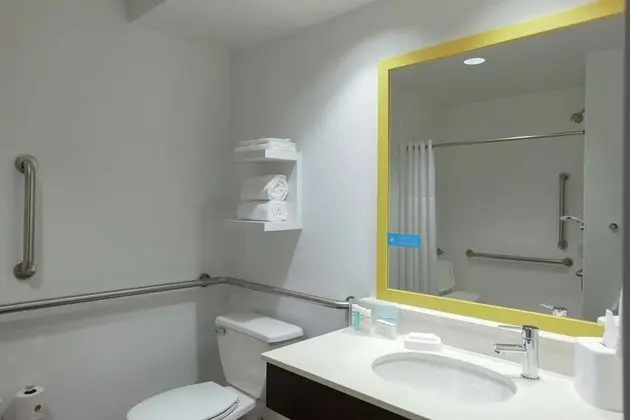 Oda, 1 En Büyük (King) Boy Yatak, Engellilere Uygun (Roll-In Shower)
