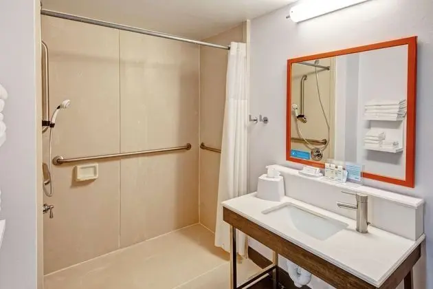 Oda, 1 En Büyük (King) Boy Yatak, Engellilere Uygun (Roll-In Shower)