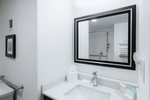 Oda, 1 En Büyük (King) Boy Yatak, Engellilere Uygun (Mobility & Hearing, Roll-in Shower)
