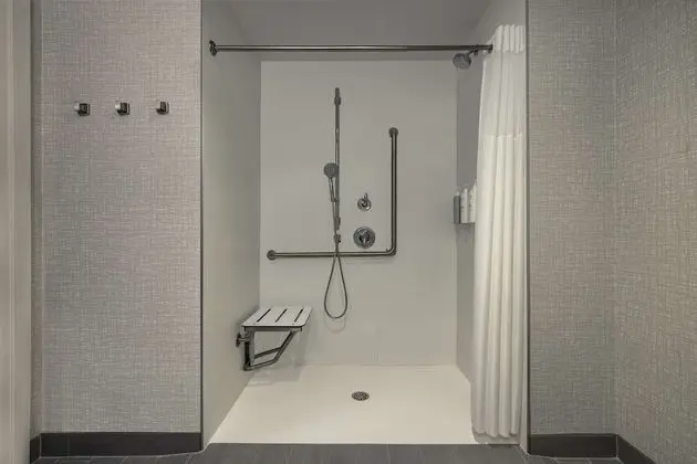 Oda, 1 En Büyük (King) Boy Yatak, Engellilere Uygun (Roll-In Shower)