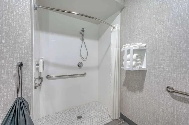 Oda, 1 En Büyük (King) Boy Yatak, Engellilere Uygun (Mobility & Hearing, Roll-in Shower)