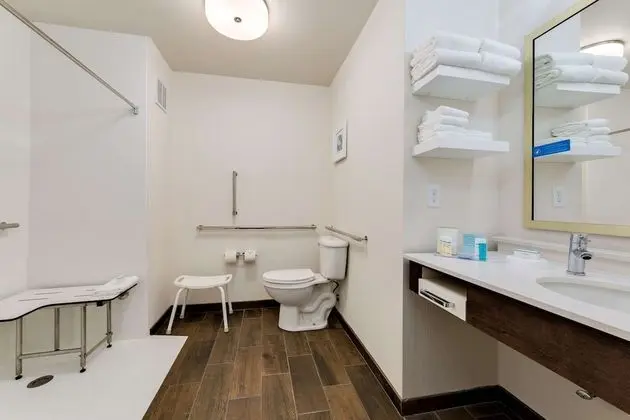 Oda, 2 Çift Kişilik Yatak, Engellilere Uygun, Sigara İçilmez (Mobility & Hearing, Roll-in Shower)